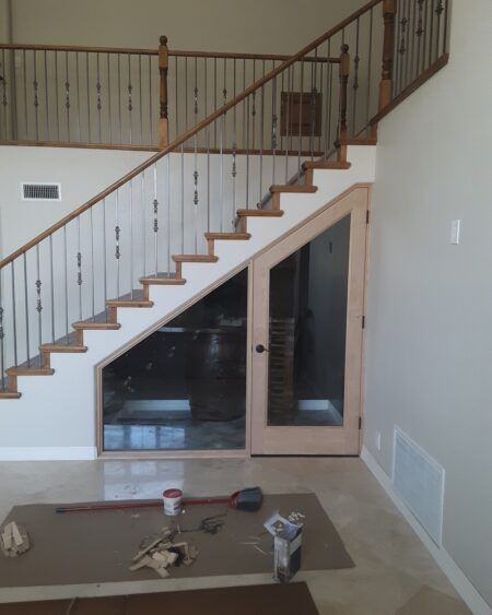Under Stair Wine Room