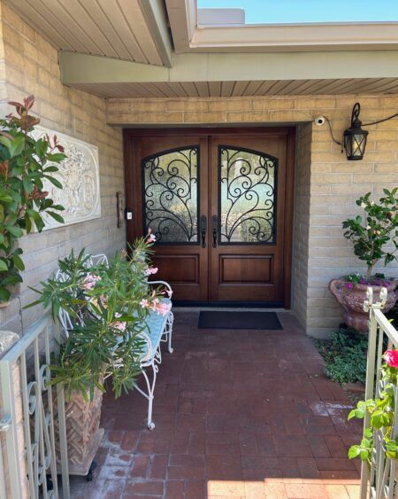 plain white oak iron ent-140